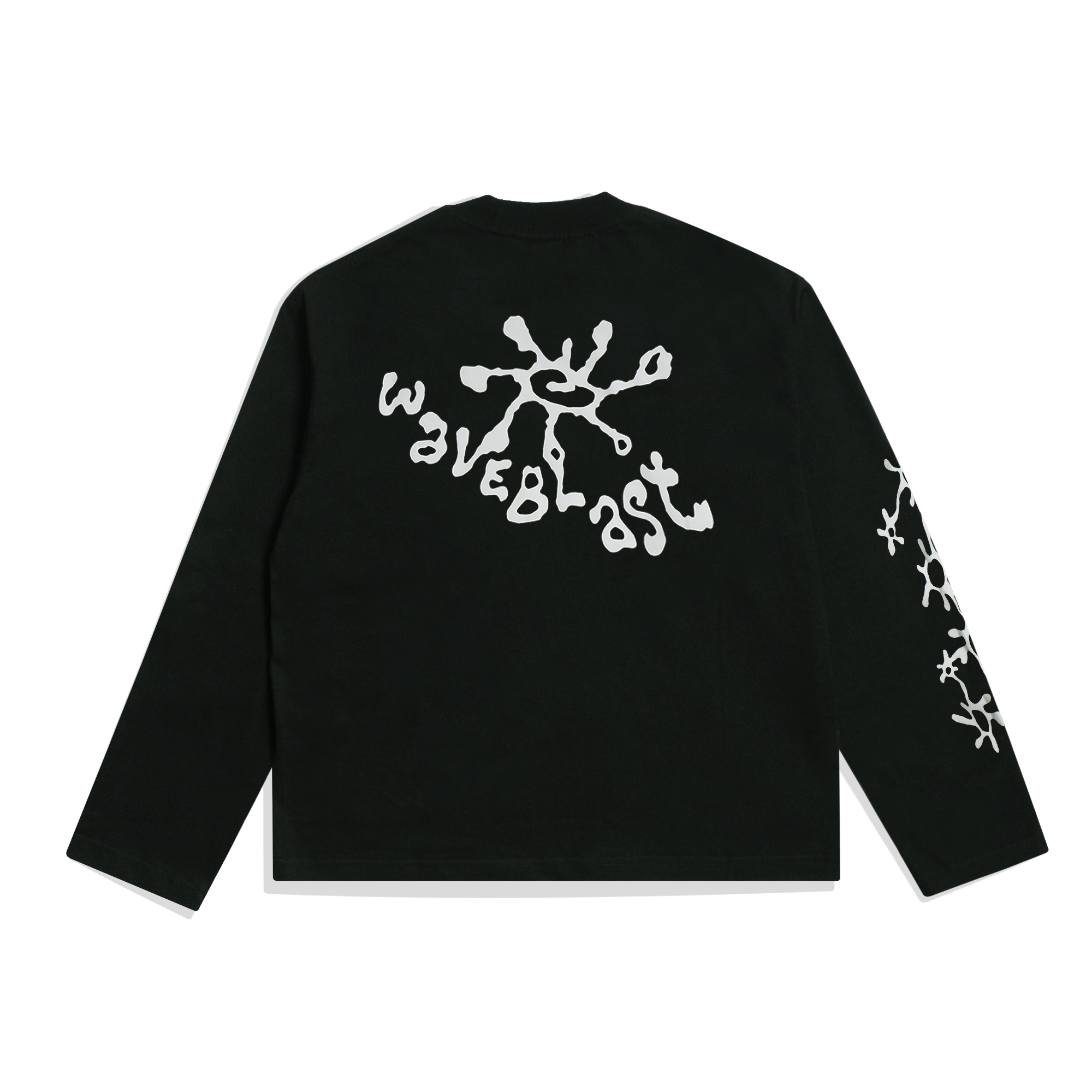 Waveblast Longsleeve Boxy - Roots Black