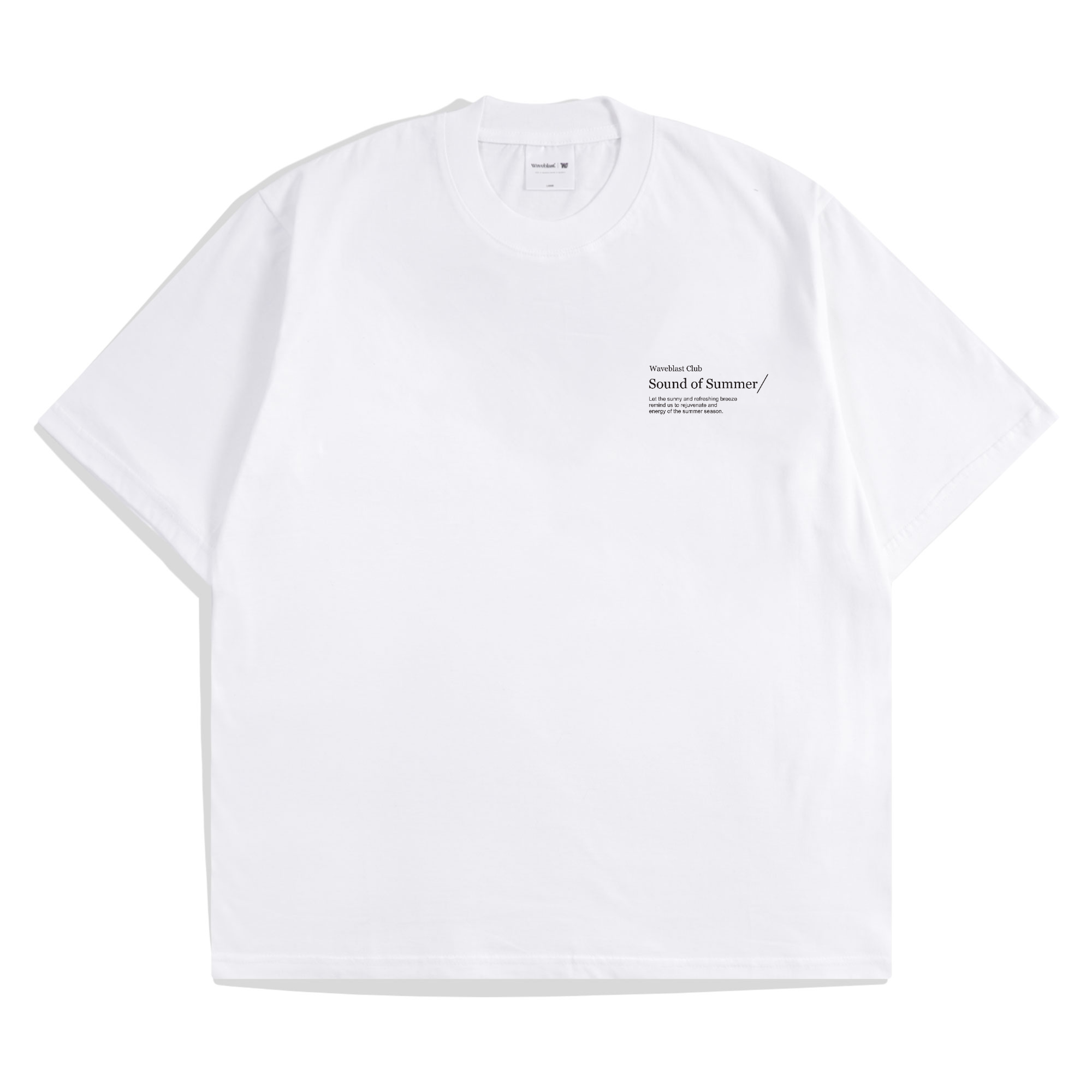 Waveblast Oversize T-Shirt Breeze White