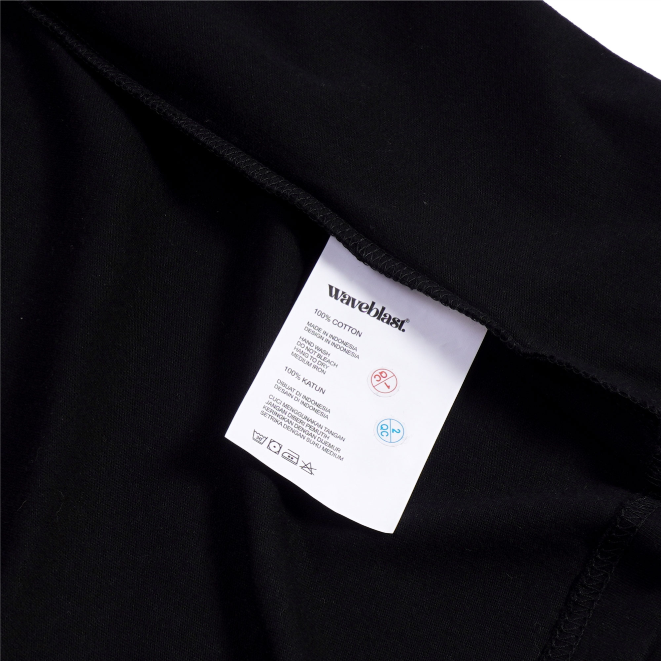 Waveblast Oversize T-Shirt Kauwela Black