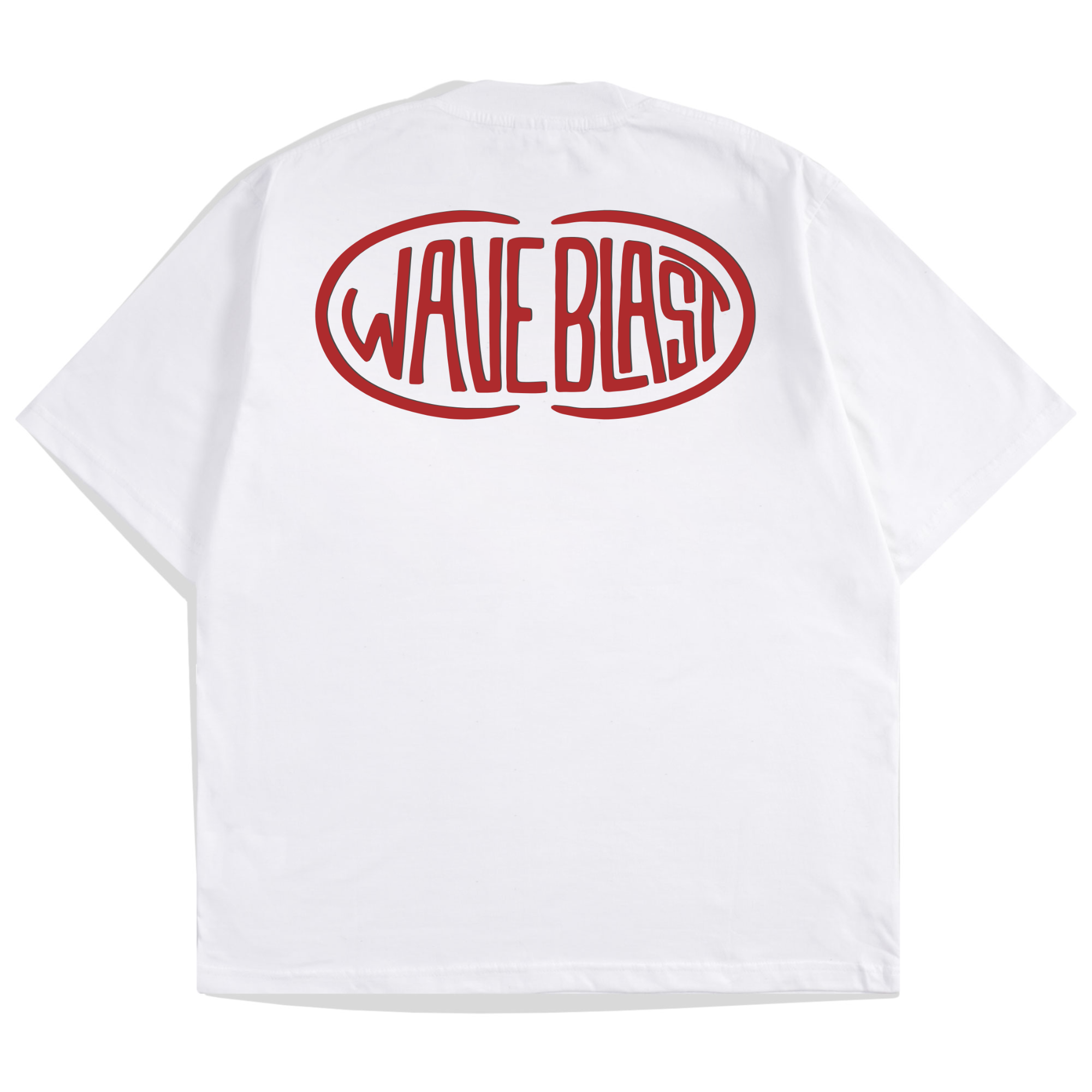 Waveblast Oversize T-Shirt Akaguro White