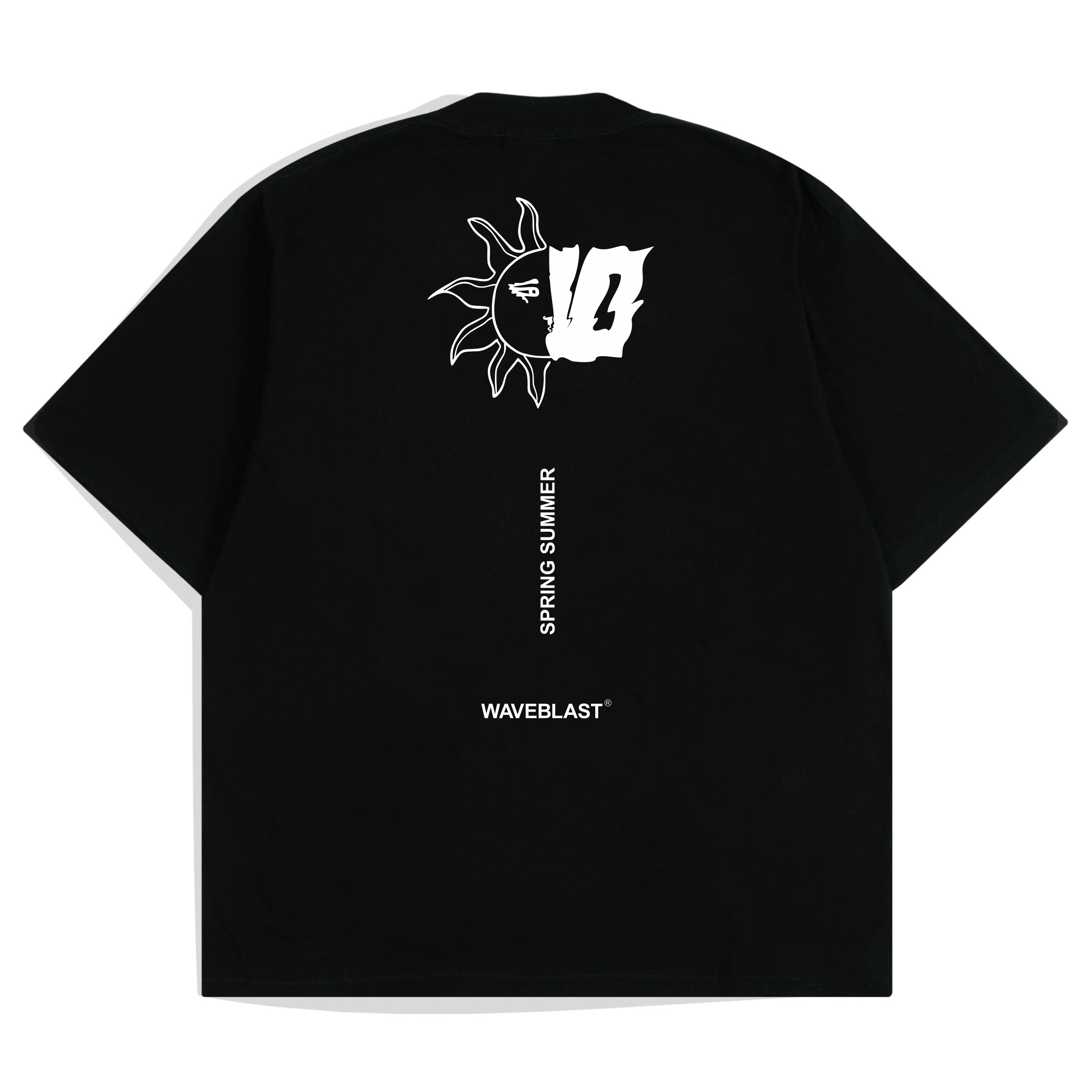 Waveblast Oversize T-Shirt Springs Black