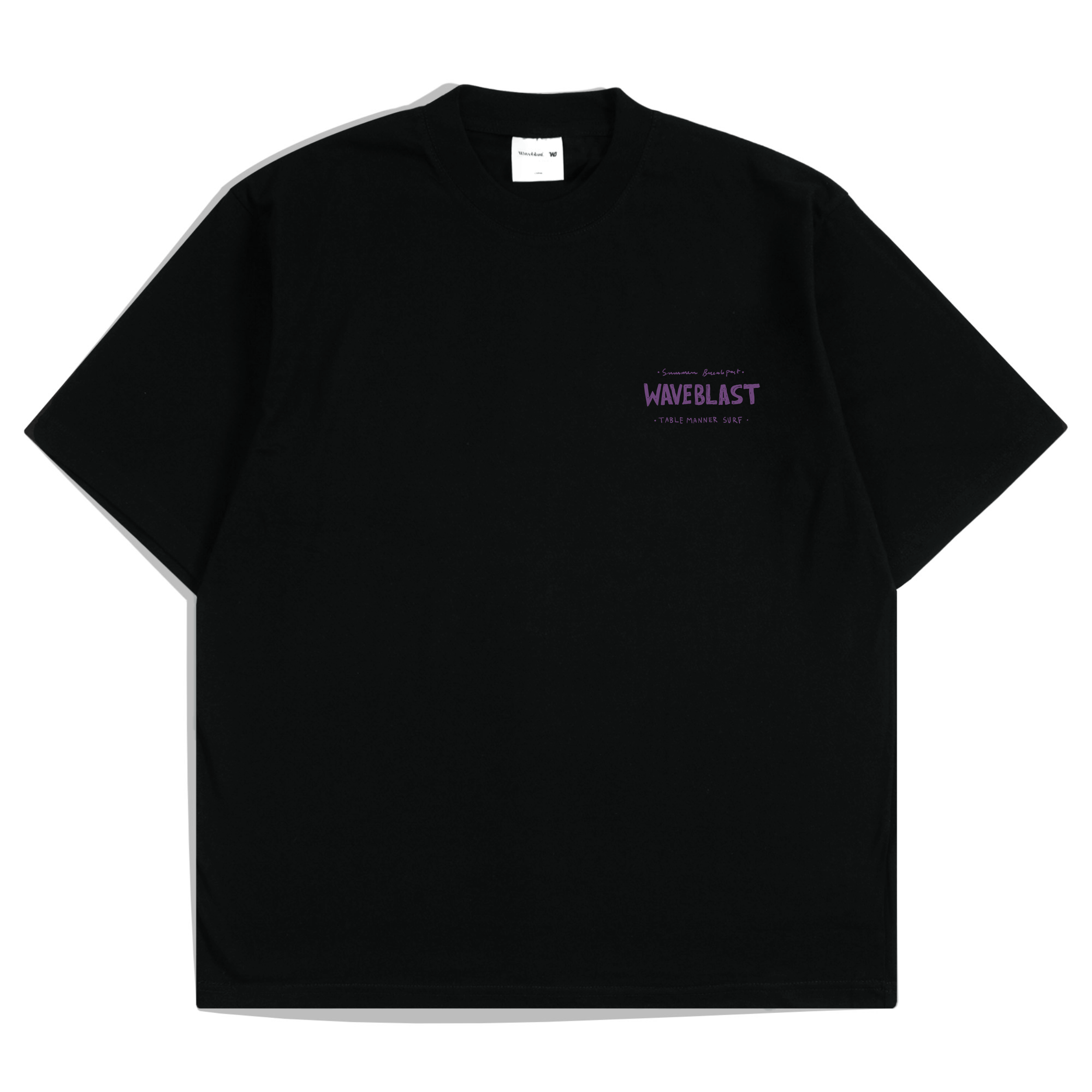 Waveblast Oversize T-Shirt Manner Black