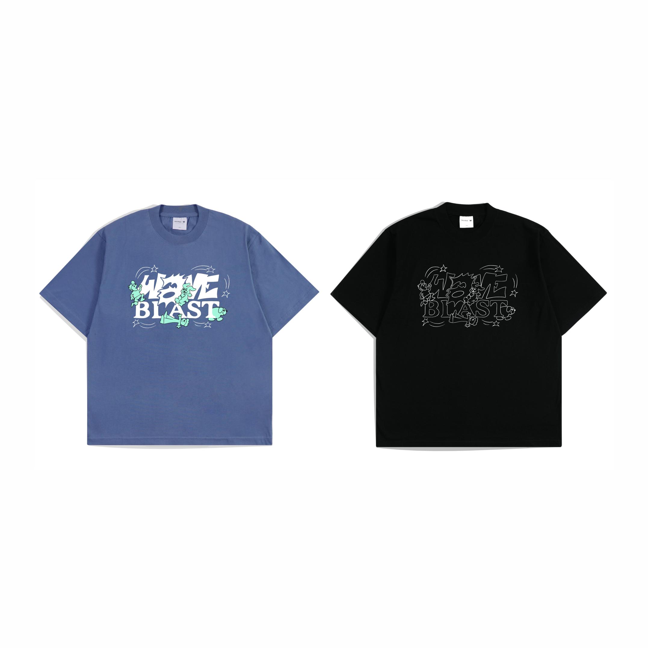 Waveblast Oversize T-Shirt - Plushie