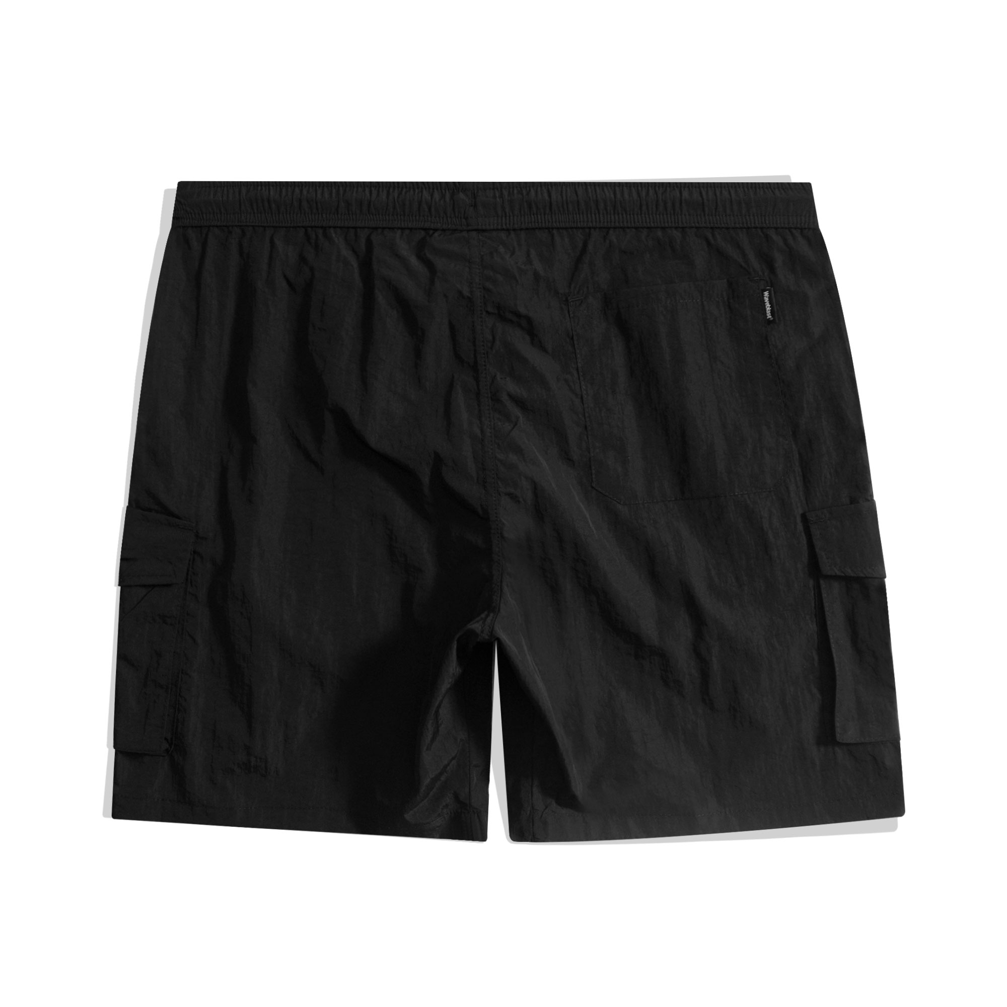 Waveblast Short Pants Cargo - Tisse Nylon Crincle Black