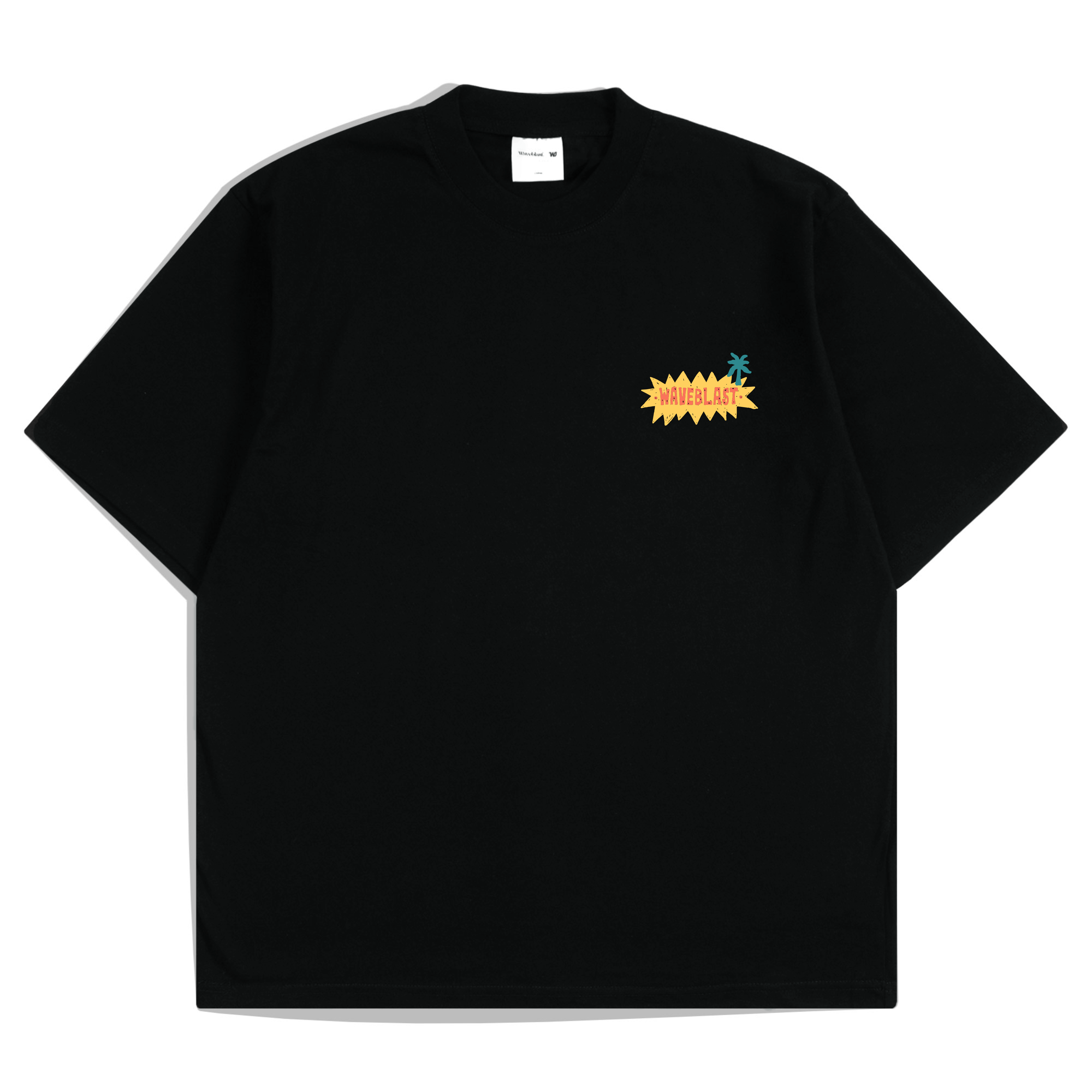 Waveblast Oversize T-Shirt Burnt Black