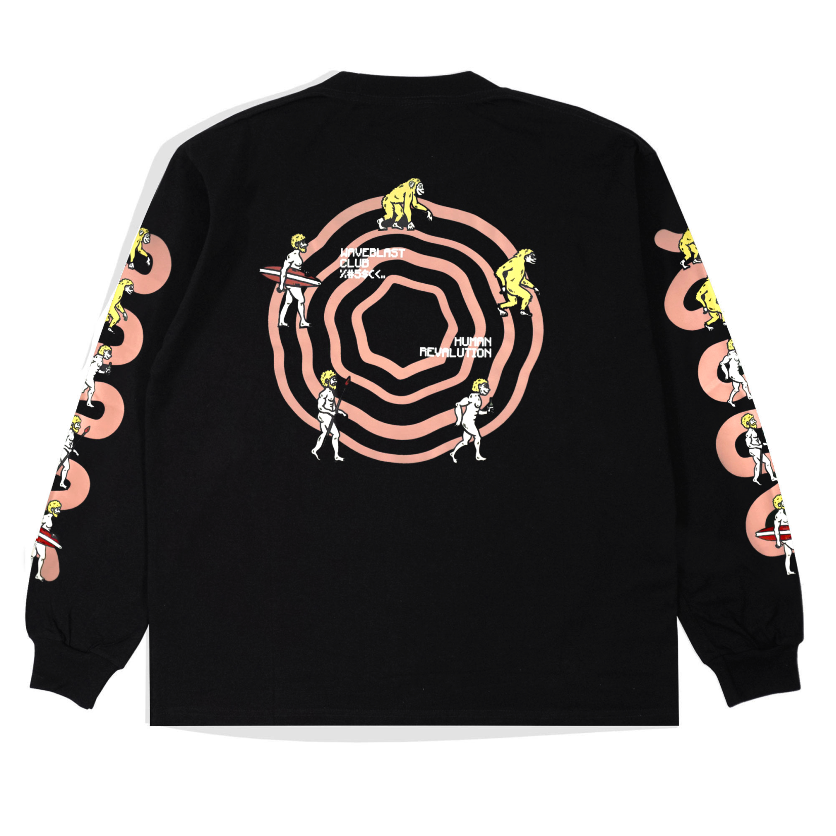Waveblast Longsleeve - Reval Black