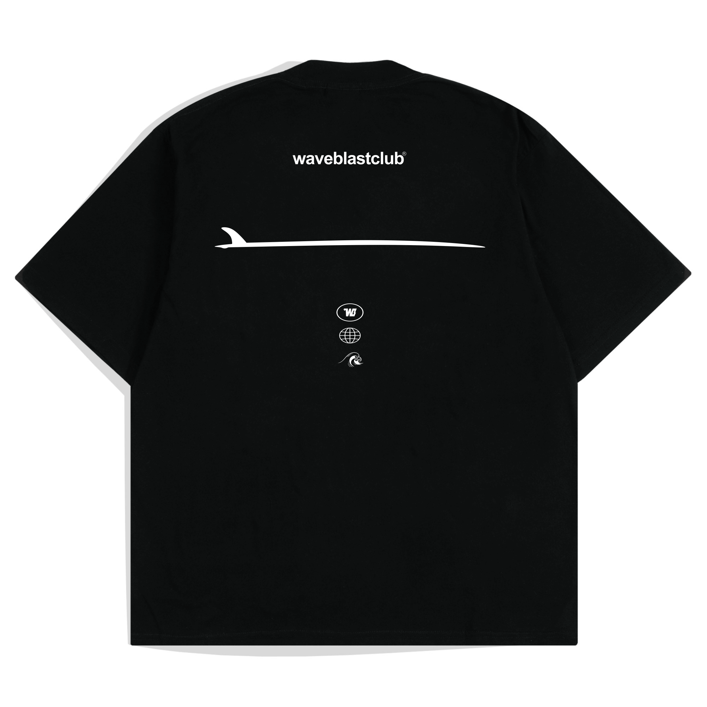 Waveblast Oversize T-Shirt Kahele Black