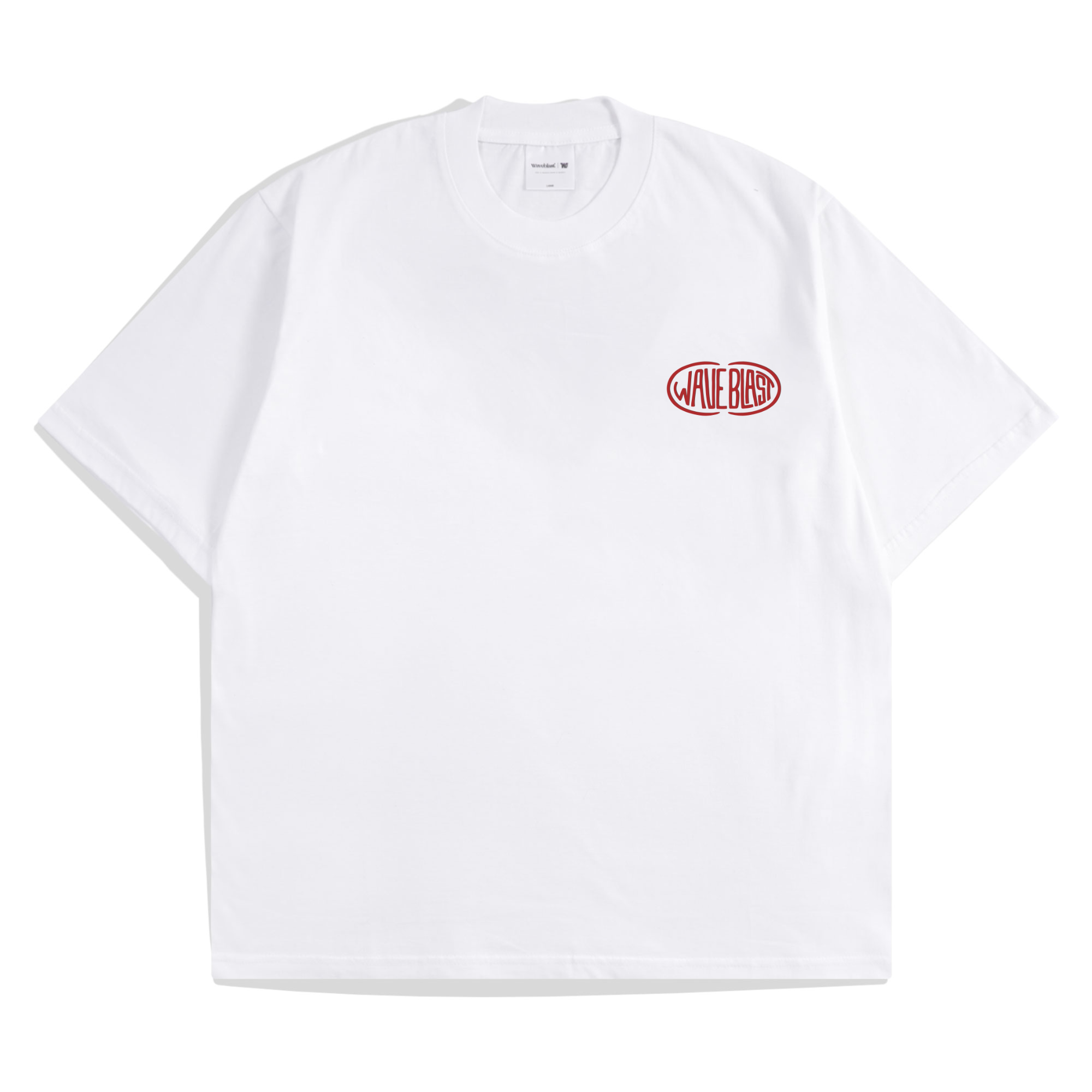 Waveblast Oversize T-Shirt Akaguro White