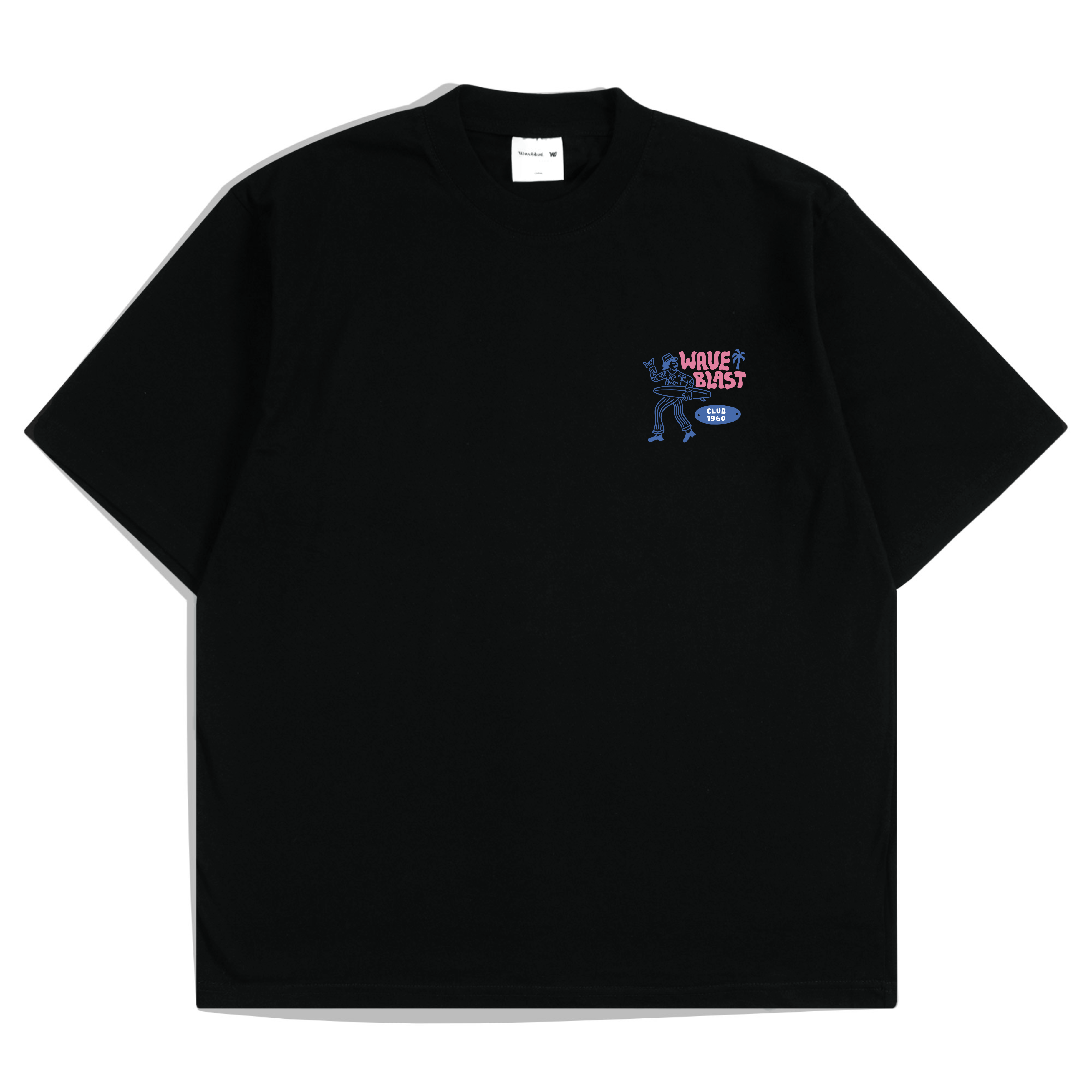 Waveblast Oversize T-Shirt Sheiku Black