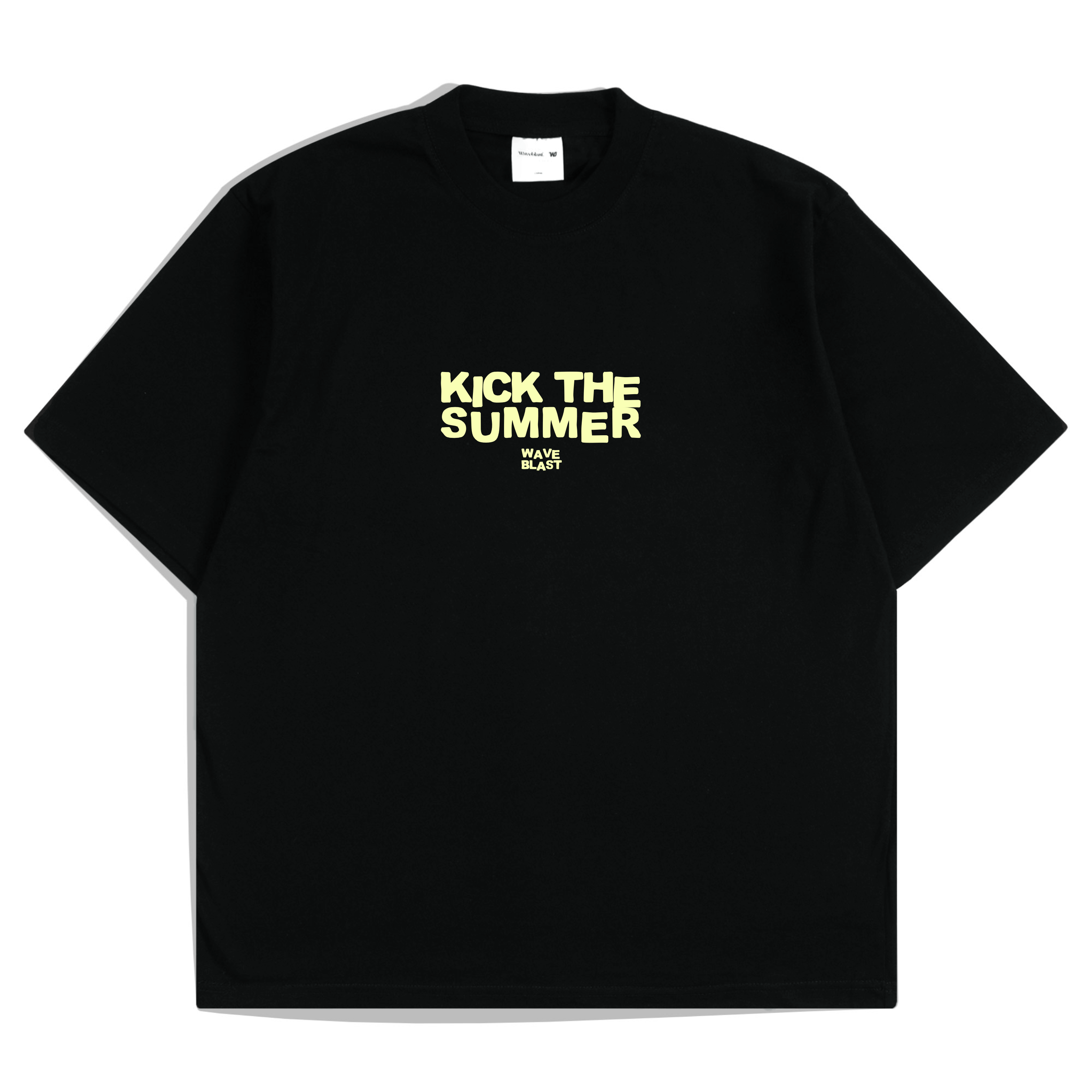 Waveblast Oversize T-Shirt Kick Black