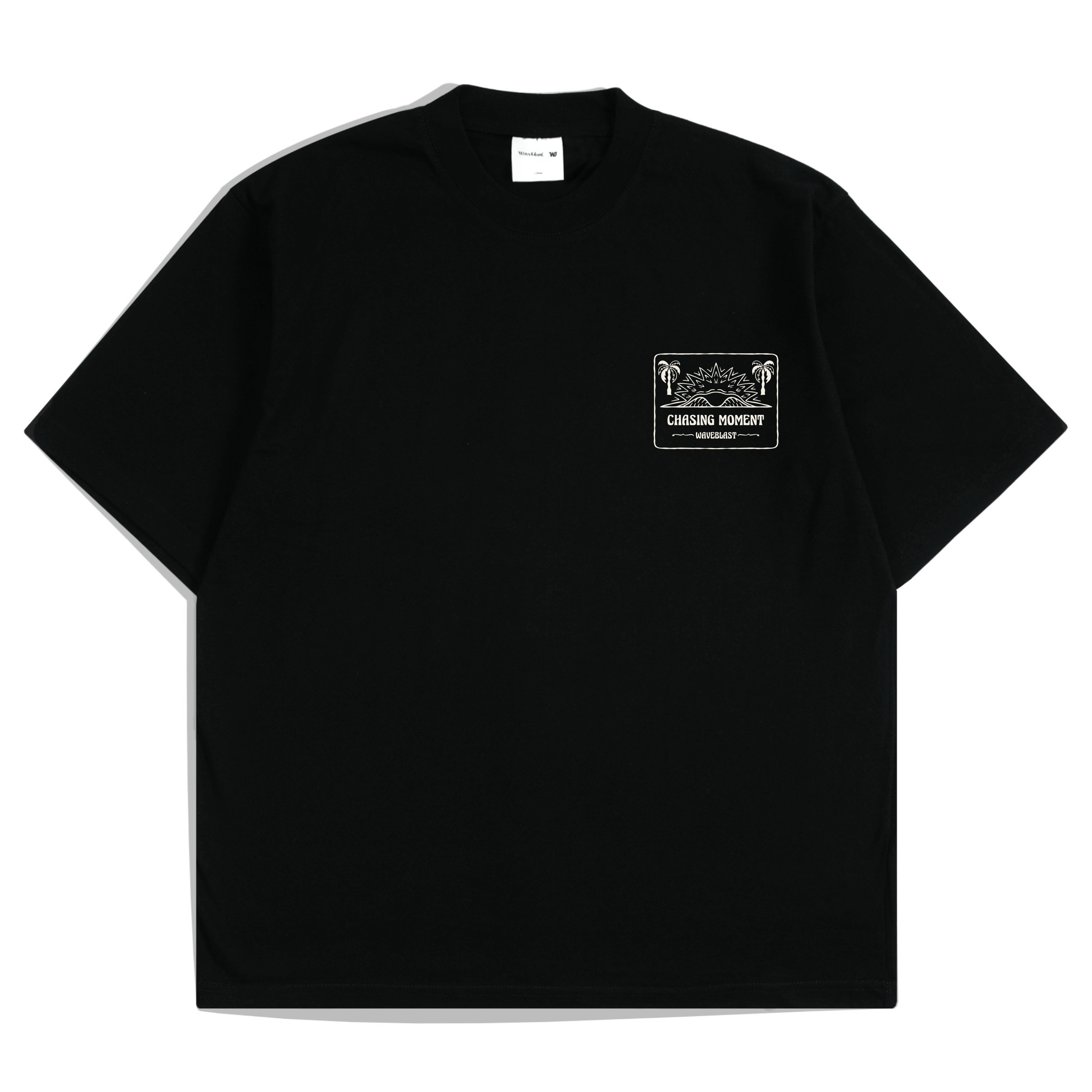 Waveblast Oversize T-Shirt Chasing Black