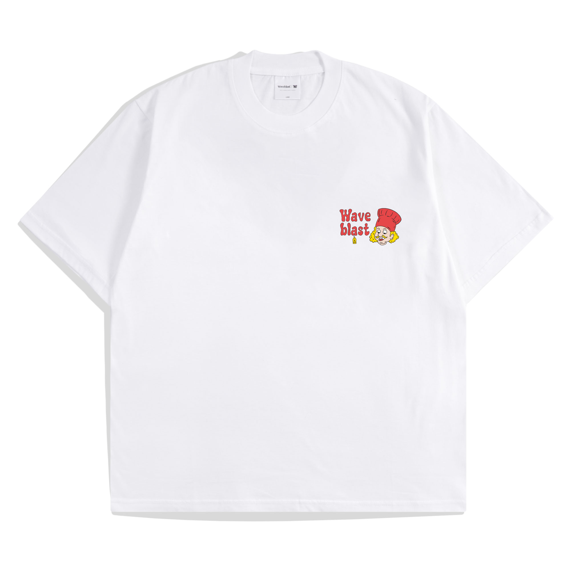 Waveblast Oversize T-Shirt Cooking White