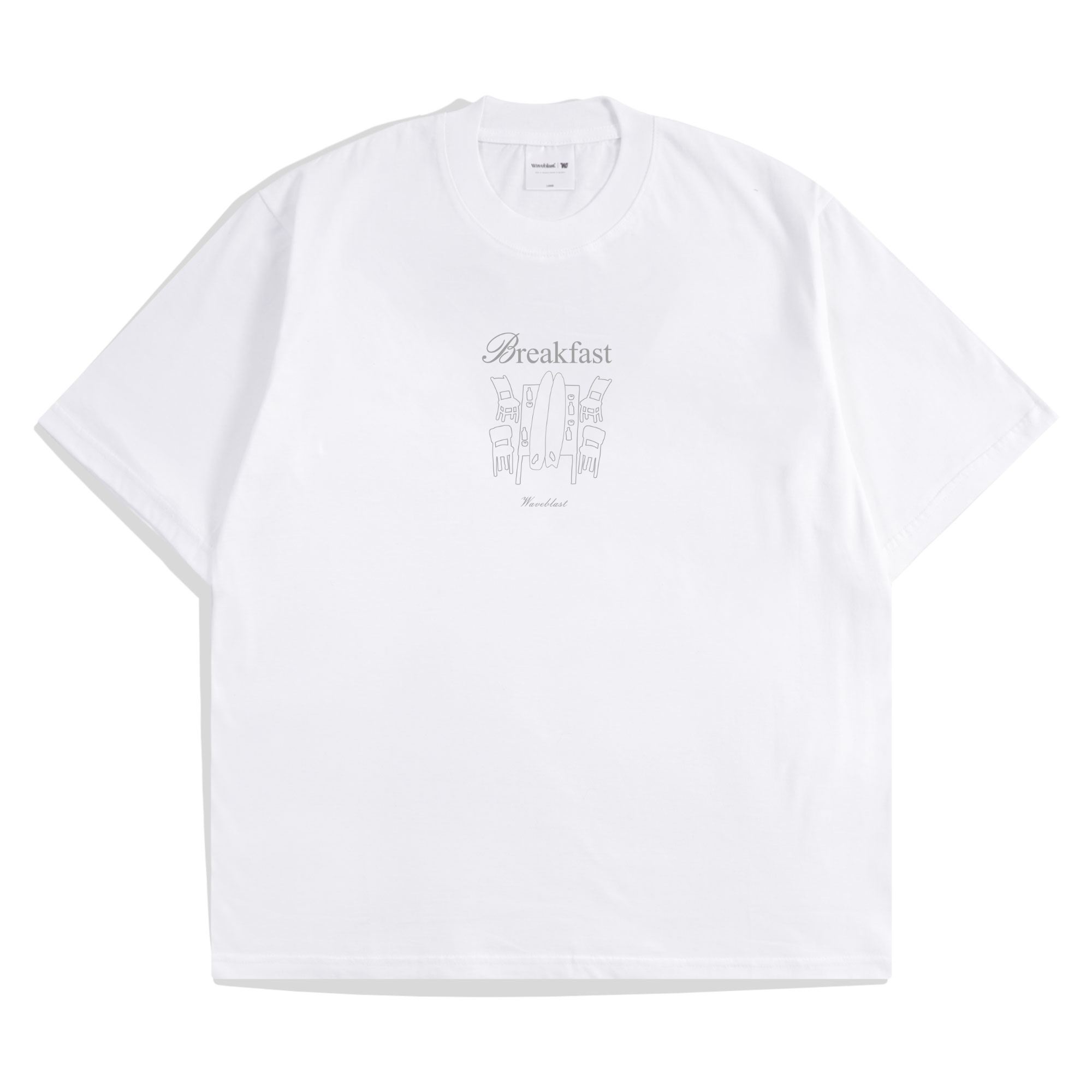 Waveblast Oversize T-Shirt Fasts White