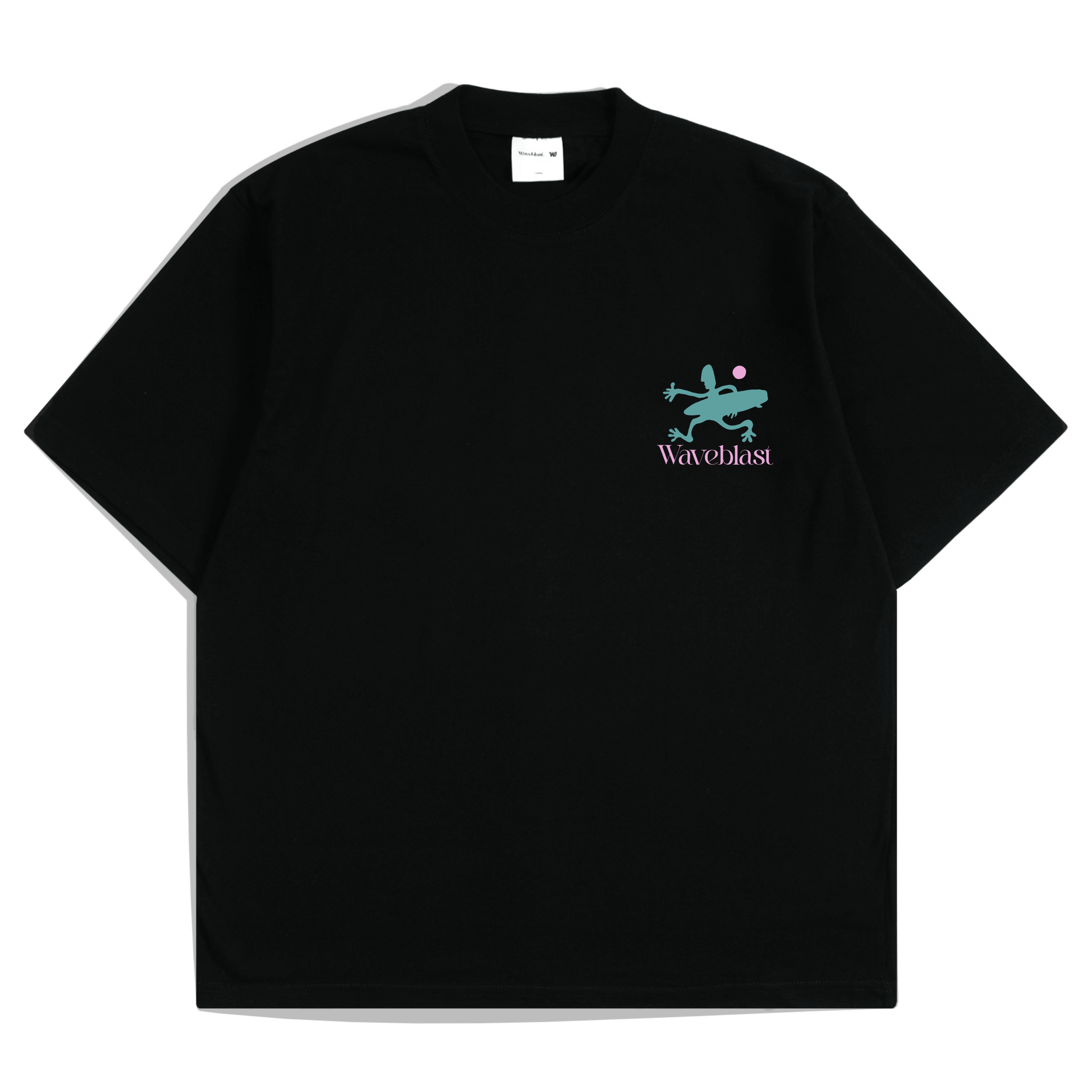 Waveblast Oversize T-Shirt Lizars Black