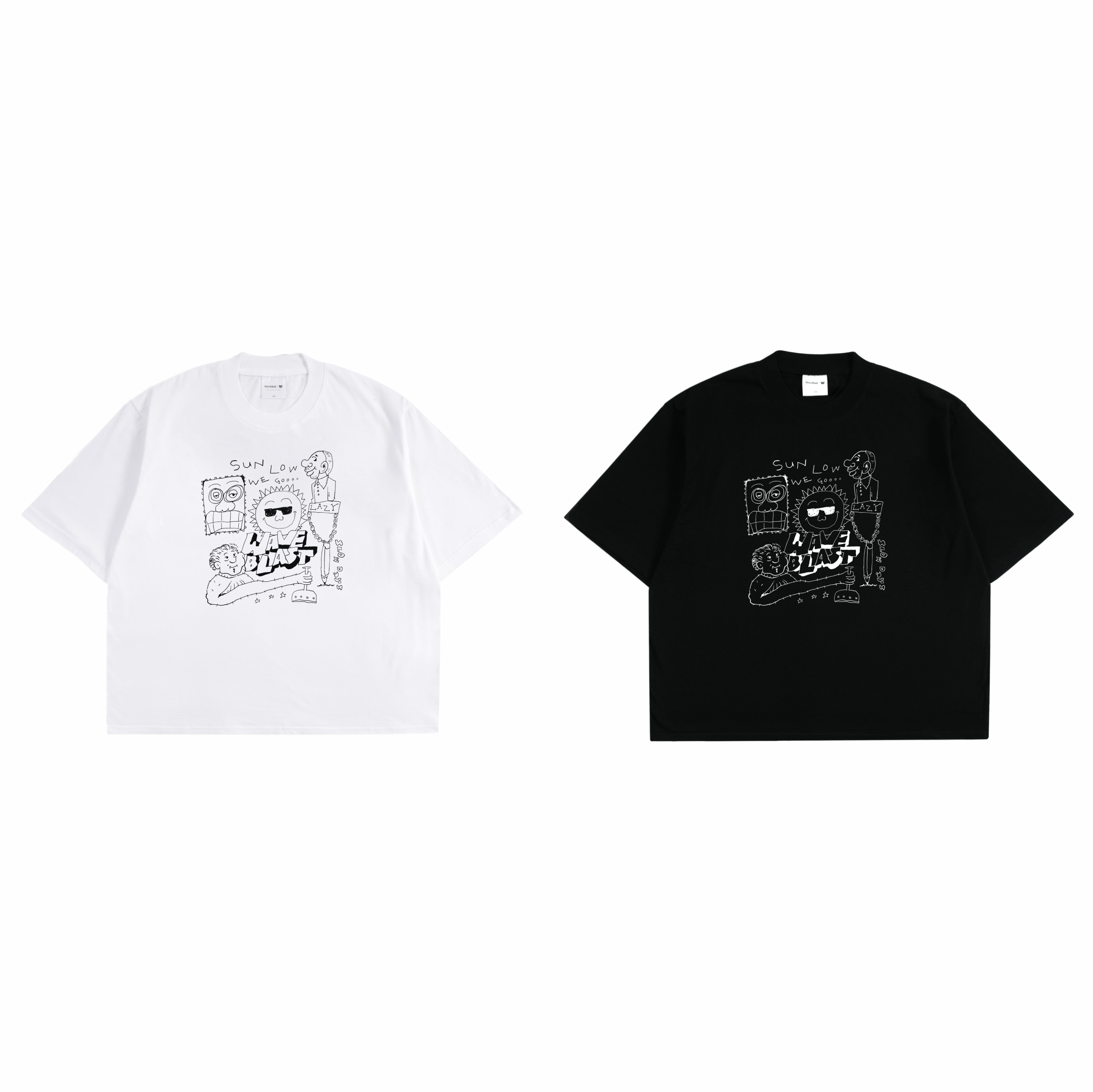 Waveblast Boxy T-shirt - Sunlow