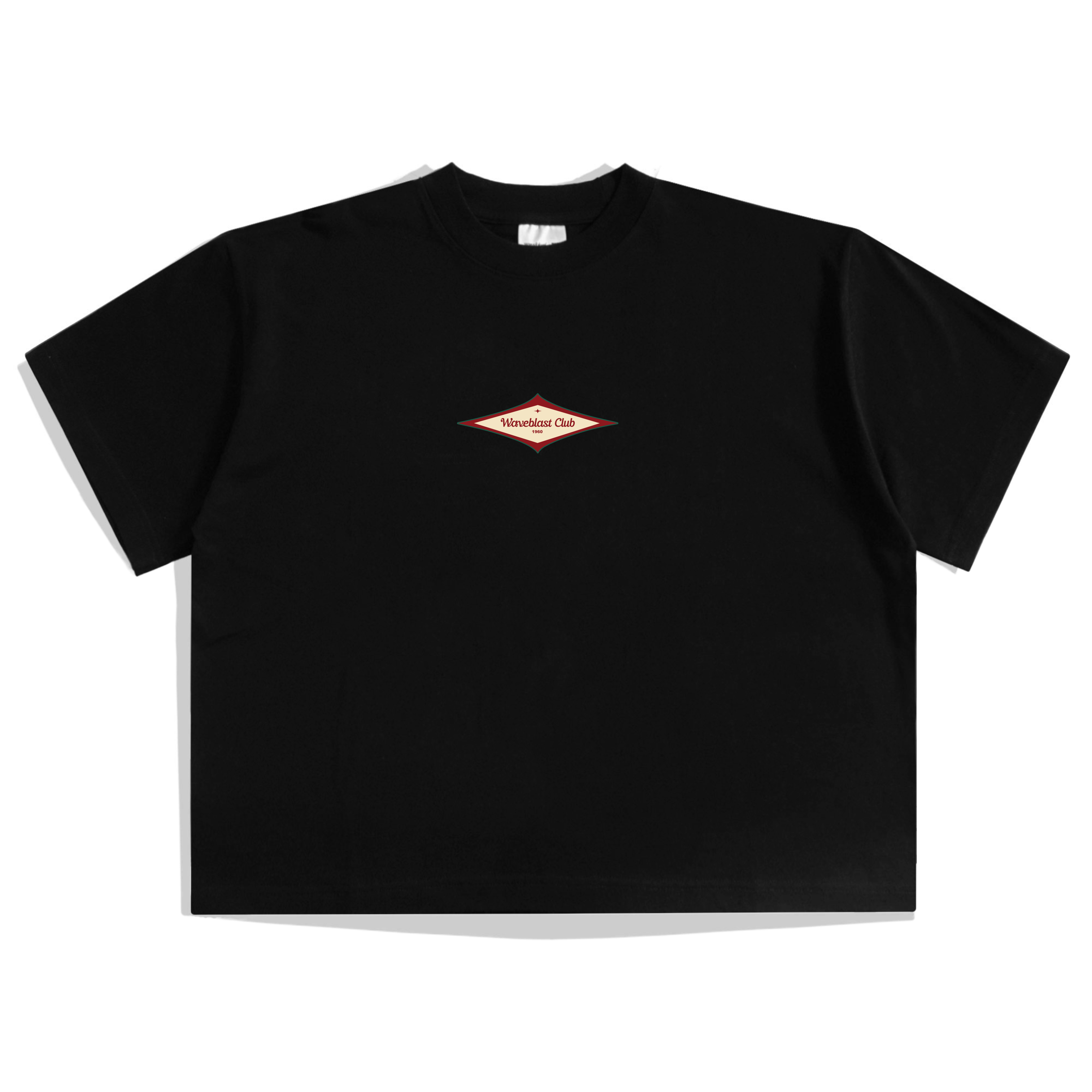 Waveblast Boxy T-Shirt - Stren Black